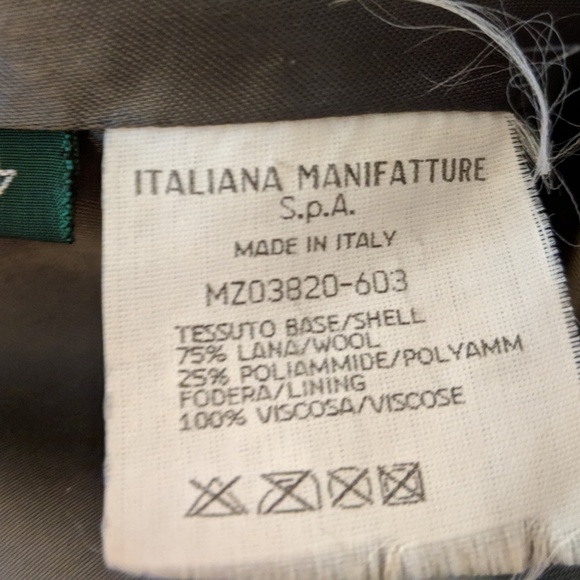 Valintino Jeans Heavy Wool Coat - Picture 5 of 5